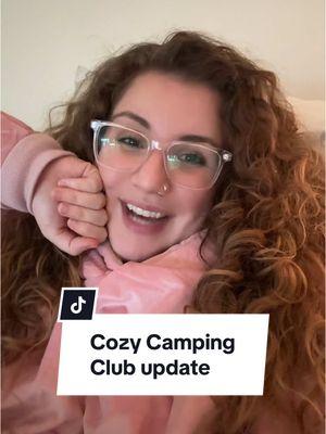 COZY CAMPING CLUB IS HAPPENING!!! More details to come, but be sure to sign up for the Outdoorsy patreon to find out more! #cozycamping #cozycampingclub #outdoorsy #camping #campingmeetup #womenwhocamp #campingclub #pnwcamping #outdoorsygals 