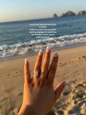 2024 had so many special core memories 🤍 #engagement #proposal #beachproposal #beachengagement #engagementring #proposalvideo #proposalideas