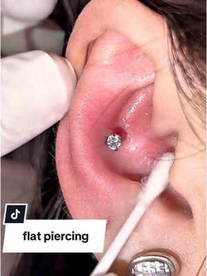 flat piercing #flatpiercing #piercing #piercings #earpiercing #piercingstudio #piercingcheck #piercingtok #piercingbump #piercingfreak #vairal #fyp #fypシ #allfake⚠️ 