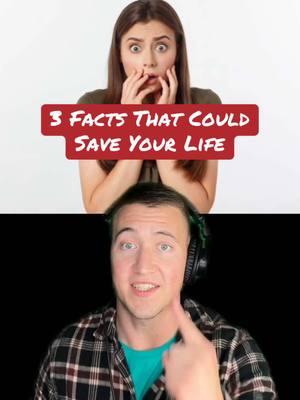 3 Facts That Could Save Your Life 🤯 #savelife #facts #survival #tips #survivaltips 