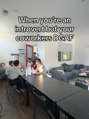 Personal space? Never heard of her… 🤷 #workhumor #officehumor #introvert #personalspace #worklife 