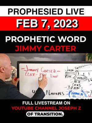 Jimmy Carter Prophecy! #jimmycarter #prophecy #josephz