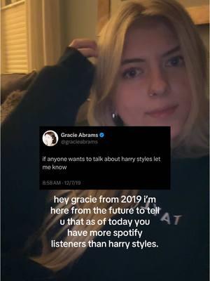 ain’t that crazy #gracieabrams #harrystyles #thesecretofus #spotify #tsoutour #fangirl #gracietok #concerttok #gracieabramshq #asitwas 