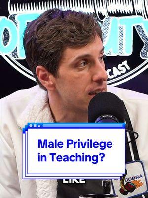 Do you think there’s male privilege in teaching? #teachertalk #teacheradvice #teachertips