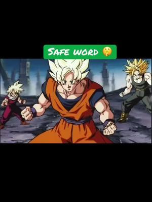 #fyp #yt #dbz #anime #goku #broly #dbzabridged #drekis #trunks #safeword #broccoli 