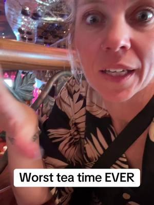 Carnival was NOT PREPARED. I’m certain they did not expect 200+ guests to show up. This was rough for sure. #cruise #cruiseship #cruiser #cruisetok #cruiselife #carnivalmiracle #teatime 