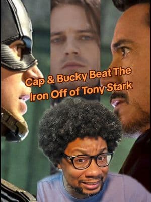 Ironman really got jumped by Captain America and Winter Soldier for being mad that Bucky took Tony Stark's parents out. MCU Steve Rogers was wylin #Ironman #tonystark  #captainamerica #WinterSoldier #MCU 