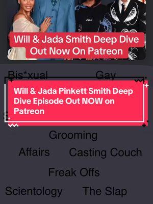 Will & Jada Pinkett Smith Deep Dive Episode Out NOW on Patreon.com/celebriteablinds #willsmith #jadapinkettsmith #willowsmith #jadensmith #willandjada #blinditem #blinditems #blinditemreveal #blinditemsrevealed #celebrityblinditems #celebritygossip #celebritynews #foryou #tiktokviral #viral #trending #fyp #CapCut 