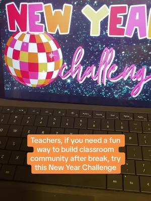 Love using a good challenge to build up some student engagement right after a break! #teachers #teachertok #teacher #iteach #iteachmiddles #middleschool #middleschoolteacher #teachersoftiktok #teachersfollowteachers #elateacher #newyearctivities #tpt #january #2025 