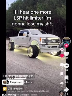 No hate, just hoppin on the trend. Both sound good. #l5p #67powerstroke #limiter #revlimiter #ford #gmc #chevy #trend #fyp 