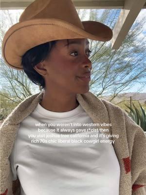 I could get used to this #joshuatree #solotravel #westernfashion #girlythings #BlackTikTok #blackgirltiktok 