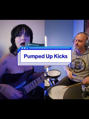 #duet with @Melle pumped up kicks. so good. #guitartok #drumtok #pumpedupkicks #fosterthepeople #indierock #fyp 