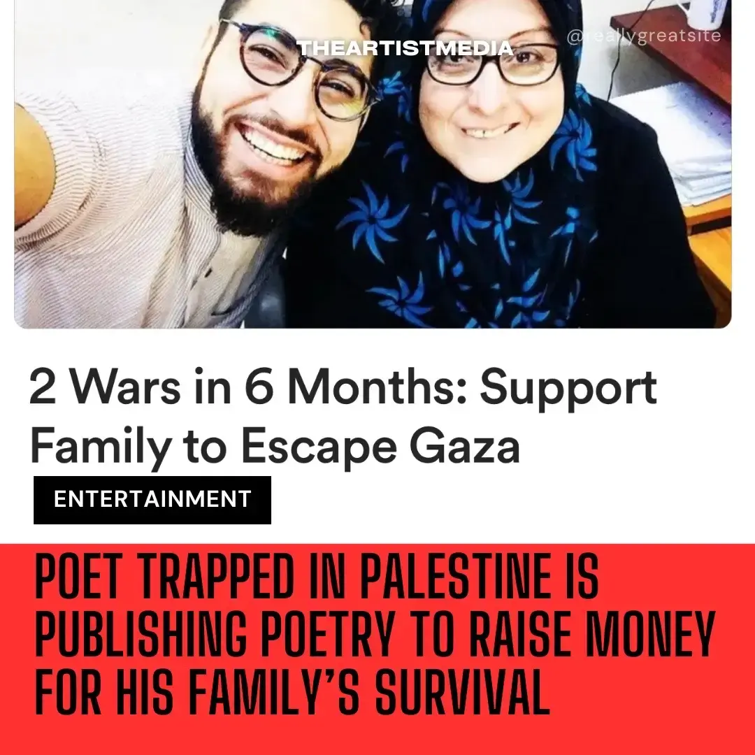 @Ahmed_Sarsour is a poet and social media personality who has been publishing his work amidst one of the most devastating crises the modern world has ever seen. Follow his story to learn more about him and support his family! #entertainmentnews #theartistmedia #fyp 