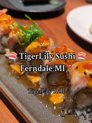 We will be going back🍣 #sushi #sushitime #eatwithme #yummyfood #ferndale #michigan #michigancheck #sushilovers 