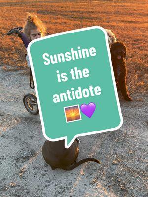 Sunshine = joy 🌅💜 #sanfilipposyndrome #powerfulwomen #disabilitytiktok #childhooddementia #raredisease #motherhood #sundowning