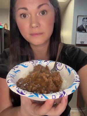 Beef tips & gravy for dinner tonight!  #beeftips #beeftipsandgravy #dinner #DinnerIdeas #EasyRecipe #easydinner 