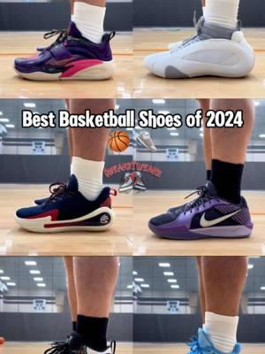 Best Basketball Shoes of 2024 - My Final Top 10 . This list is based on all the shoes that I got to actually test out in 2024 and ones that fit my play style and preferences. What are some of your favorite shoes from 2024? . . #bestbasketballshoes #bestbasketballshoes2024 #top10basketballshoes #sneakers #sneakerhead #sneakerheads #basketball #basketballshoes #shoes #kotd #kicks #sneakrtweakr #nike #jordan #converse #adidas #fearofgod #yeezy #puma #newbalance #underarmour #curry #reebok #skechers #moolah #and1 #lining #wayofwade #361 #361sport #eqlz #seriousplayeronly #spo #anta #rigorer #peak #shorts #reels #fy #fyp #fypage #foryou #foryoupage