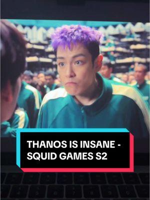 Thanos is the Best Character in Squid Game Season 2 #squidgame2 #squidgames #squidgameschallenge #squidgamesseason2 #netflix #netflexandchill #netflixseries #netflixoriginal #netflixsquidgames #squidgamesnetflix #filmtok #movietok 