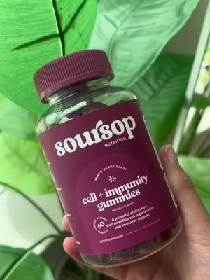 Our Soursop Cell & Immunity Gummies are the all-in-one transformational gummy! Why do we say that? They’re packed with a superfood blend of Soursop, Elderberry, and Echinacea, as well as Vitamin C, D and Zinc, which all combined, work to support your body: ✔️ manage inflammation ✔️ reduce insulin resistance and lower blood sugars ✔️ support weight management ✔️ optimize gut health and bowel movement ✔️ calm stress and anxiety and so much more! #soursop @livingbeme