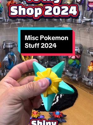 Other Pokémon stuff I added to the shop in 2024! #pokemon #2024 #fidget #recap #staryu #starmie #pokedex 