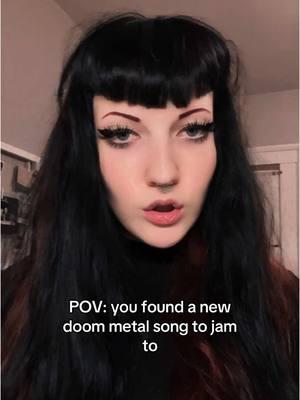 it’s soooo good! stream HEAVY by songstress jo nowwww #hexgirls #gothgirlsoftiktok #doommetal 