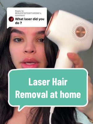 Replying to @REALESTATEWITHROMI its free returns so if you dont love it you get your money back #laserhairrrmoval #laserhairremovalathome #hairremoval #bestlaserhairremoval 