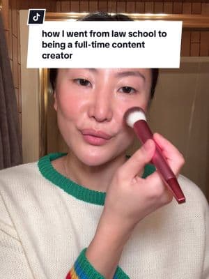 How TikTok changed my life, ask me anything 🫶 #skincare #beauty #lawschool #socialmedia #howtobecomeaninfluencer #howtobecomeacontentcreator #becominganinfluencer #microinfluencertips #socialmediamarketing #influenceradvice #grwmroutine #grwm using @Summer Fridays jet lag skin soothing mist and jet leg hydration serum, lip butter balm in vanilla, @Naturium multi peptide rich cream, @Fresh Beauty lotus dream serum, @BASMA Beauty foundation stick 035, @rhode skin pocket blush in sleepy girl, @Colleen Rothschild Beauty illuminating eye cream 