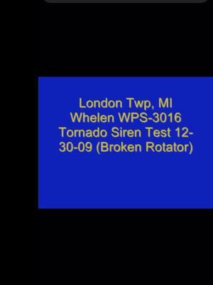 15 years since Dan Kosmalski filmed London Twp MI Whelen WPS-3016 with a broken rotator and using Federal Signal Ultravoice Controls on December 30th 2009 on this day video credit goes to Dan Kosmalski #whelenenginering #whelenwps3016 #federalsignalultravoice #whelensiren #december30th #2009 #siren1000t #dankosmalski #sirenenthusiast #youtube #sirentest #lastwednesday #londontwpmichigan #monroecountymichigan #lastwednesday #beforenewyear #happynewyear #newyear2010 