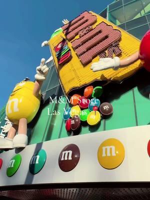 If you’re visiting Las Vegas with the kids, you need to visit the M&M store!! They have every color you can imagine! 🌈  A must see on the strip 🎰  . . . #mmstore #mandm #lasvegas #lasvegastiktok #lasvegaswithkids #thingstodoinlasvegas 