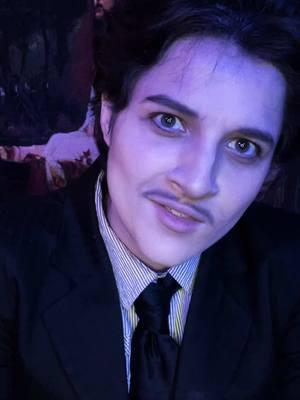 i feel like i look more like young gomez in this cos LOL #gomezaddams#gomezaddamscosplay#addamsfamily#addamsfamilycosplay 