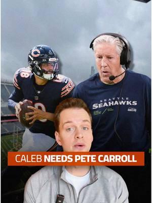 Caleb Williams needs Pete Carroll. #bears #chicagobears #nfl #calebwilliams #nflnews #petecarroll 