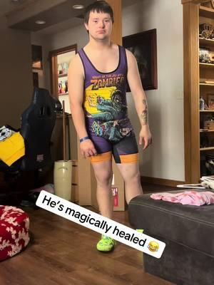 #pinkertonboysadventures #adoptfromfostercare #downsyndrome #wrestling #brothers #zombies #singlets #bigfamily #makesomeonesmile #wyoming #endtherword #bekond #dinner #stew #inclusion 