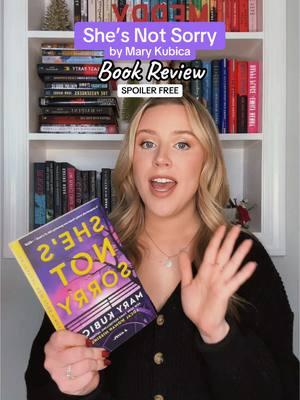 We love a messy, layered, unpredictable thriller around here, and that is exactly what She’s Not Sorry by Mary Kubica will give you 🤯 The paperback comes out tomorrow, December 31st! Let me know your thoughts on this book if you’ve read it 📚  @Harlequin Trade Publishing @The Hive #ad #marykubica  #BookTok #bookreview #fyp #booktokfyp #honestbookreview #thrillerbooks #thrillerbooklover #thrillerbookrecs #bookrecommendations #bookrecs #booksoftiktok #booklover #shesnotsorry #goodreads 