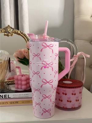 I found the cutest girly tumbler @Hobby Lobby I’m so obsessed! 🩷🎀 run besties #hobbylobbyfinds #hobbylobby #hobbylobbyhaul #pinkgirly #pinktumbler #coquettetumbler #pinkcoquette #girlyfinds 