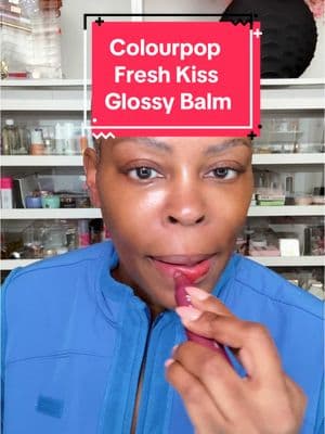 @ColourPop Cosmetics Fresh Kiss Glossy Balm - THESE ARE SO GOOD! #colourpopcosmetics #colourpop #lipbalm #freshkissglossybalm #freshkiss #over50makeup #glossylipbalm