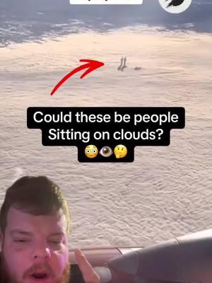 Are they walking on clouds?  #cloud #humanoid #mystery #enigma #strange #weird  