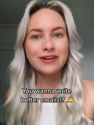 Want to write better emails?! I've got you 💌 #communicateeffectively #communicationskills #LifeAdvice #emailwriting #careerhelp #careeradvice #writingemails