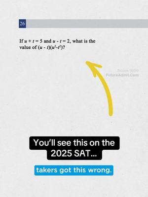 Classic SAT question you’ll probably see in 2025…🎊 #satprep #digitalsat #digitalsathacks#satmath #satreading #sattestprep #highschoolparents #psatprep #psat #collegeadmissions 