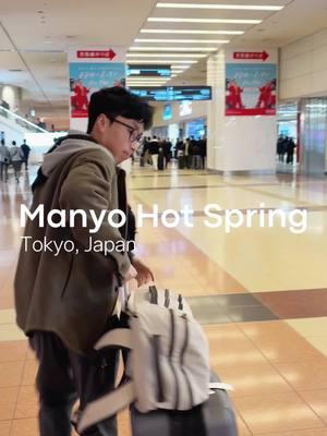 brb going to the hotspring and taking a nap before my flight out of NRT Look up Senkyaku Banrai Toyosu Manyo Club Onsen on Klook! Use code: MINHTONKLOOK for 10% discount for new customers, 3% discount for existing customers #visittokyo #tokyoadventures  #tokyotrip #japantravel #exploretokyo #traveljapan