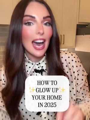 How to glow up your home in 2025—episode 3: kitchens!🎉👩🏻‍🍳🫧🍳⭐️you guys are loving this decor series!! So here's three quick tips on kitchen decor! #kitchendecor #kitchenrug #kitchenaccents #kitchengadgets #homedecortips #interiordesigner 