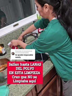 Respuesta a @veronicacardenas060 a hasta lanas de tanto POLVO QUE SE ACUMULA, ESTABA MUY SUCIO  , PERO ASI LIMPIAMOS CON LAS HERRAMIENTAS NECESARIAS  #servicioalcliente #cleaningtiktok #cleaninghacks #limpiando #sucio #limpia #housetour #navidad #christmas #CleanTok #tikto #limpiador 