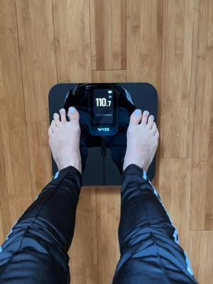 Don’t just weight yourself, know yourself #wyzescale #wyzescaleultra #fitnessgoals #fit essscale #scale #wyze 