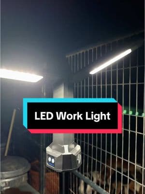 This LED work light is on sale! Click that link and get yours today! #ledworklight #led #lights #ledlight #ledlights #worklight #rechargeablelights #ledlighting #tiktokshopfinds #tiktokshopnewyearnewaura 