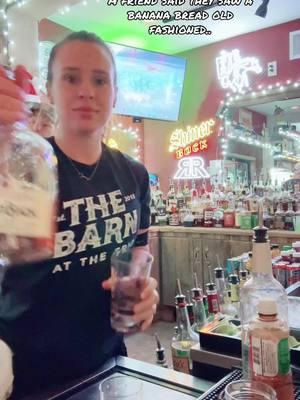 @The Local, Vegas Wine Bar delicious recipe! @The Barn #thebarn #thebarnatfrio #whistlepig #oldfashioned #bananabread #drink #boozy #bar #bartender #bartendersoftiktok #Recipe #syrup #texas #cypress #houston #thelocal #vegas #lasvegas 