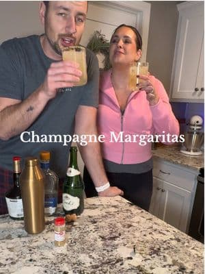 The perfect New Years Eve drink! Champagne Margaritas!  #cocktails #happyhour #champagne #margarita #lime #fy #fyp #fypシ #cheers #yum #newyear 