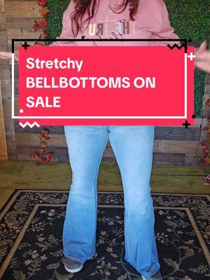 I love stretchy bellbottoms!! grab yours today soooo comfy!!! #tiktokshopholidayhaul #holidayhaul #bellbottom #bellbottoms #jean #jeans #flarejeans #flarepants #spotlightfinds #tiktokshopnewyearnewaura #tiktokshoplastchance #endofyearsale 