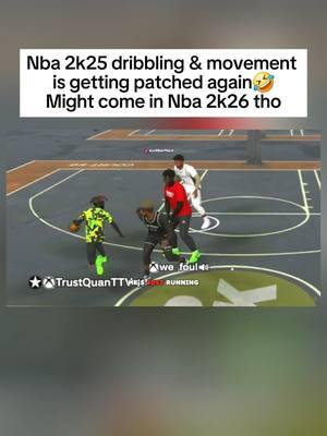 Looks like we'll be getting another nerf to offense & the dribbling 🤷🏾🤣 #2k25 #nba2k25 #2kcommunity #2kcontentcreator #swante #zswantzybaby 