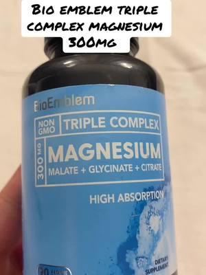 #bioemblem #bioemblemtriplecomplexmagnesium #bioemblemmagnesium #tiktokproducts #TikTokShop