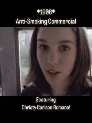 Slipped in that 10-10-220 commercial for the real ones😎  . . . . . . . . . . . . . . . . . #christycarlsonromano #antismoking #90s #90skid #90sbaby #90saesthetic #90sthrowback #90shair  #90sads #90scommercial  #throwback #nostalgia #nostalgic #childhood #childhoodmemory #kidstv #retro #vintage #millenial  #memoryunlocked #90stv #80sbaby #80skid #a90slife