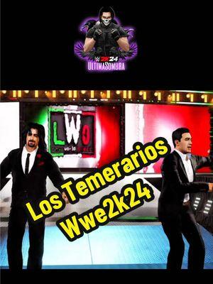 Los Temerarios 🐺 🔥WWE2K24🔥 🎮 🚨🚨ES UN VIDEOJUEGO 🚨🚨 #ultimasombra #fyp #parati #gameplay #WWE #wwe2k #wwe2k24 #gameplay #ps5 #musica #mexico #corridos #romanticas #lostemerarios #gustavoangel #adolfoangel 